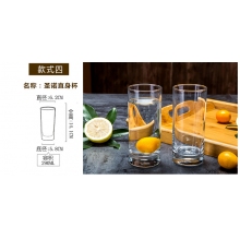 玻璃水杯（含杯架、托盘）
