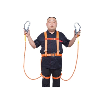 高空作业安全带户外施工防坠落全身五点式耐磨保险套装安全绳