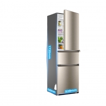 海尔（Haier）冰箱 218升 三门冰箱 租房家用 节能保鲜 低温补偿 软冷冻小冰箱